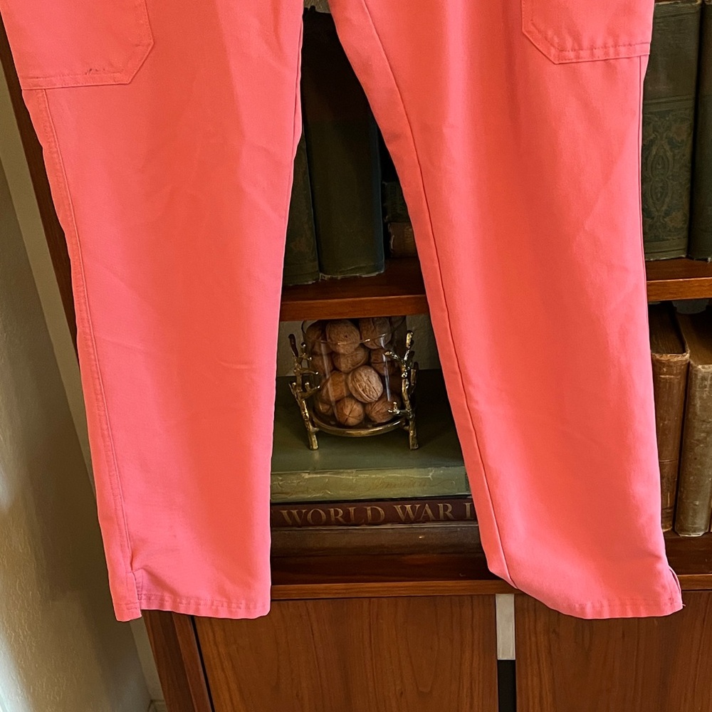 Figs Women's Pulmonary Pink Cargo Scrub Pants - Picture 5 of 9